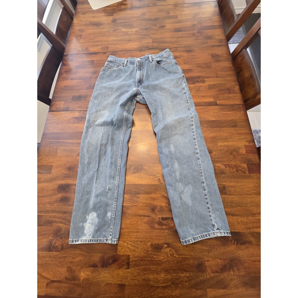 Levi's 550 Men's Relaxed Fit Jeans - Stonewash Blue 36×32  **read Description **